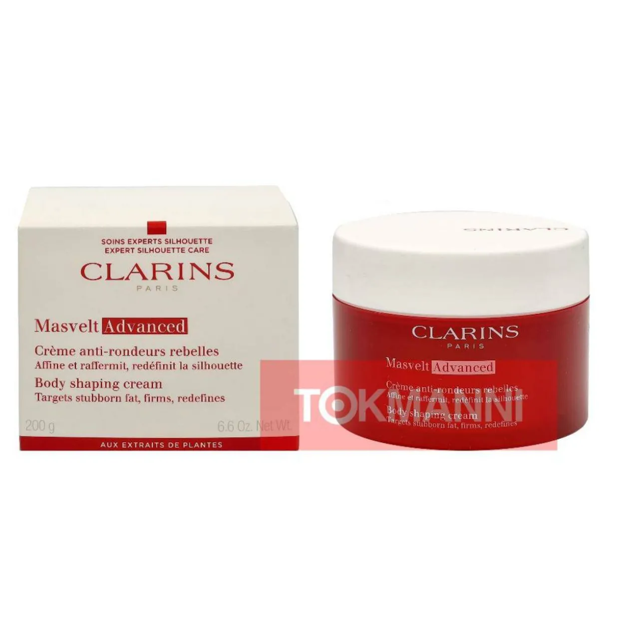 Vartalovoide, Clarins 200 g Masvelt Body Shaping