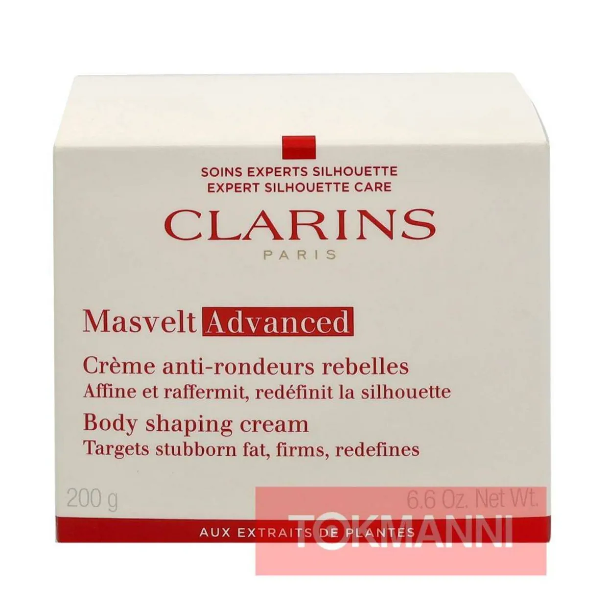 Vartalovoide, Clarins 200 g Masvelt Body Shaping