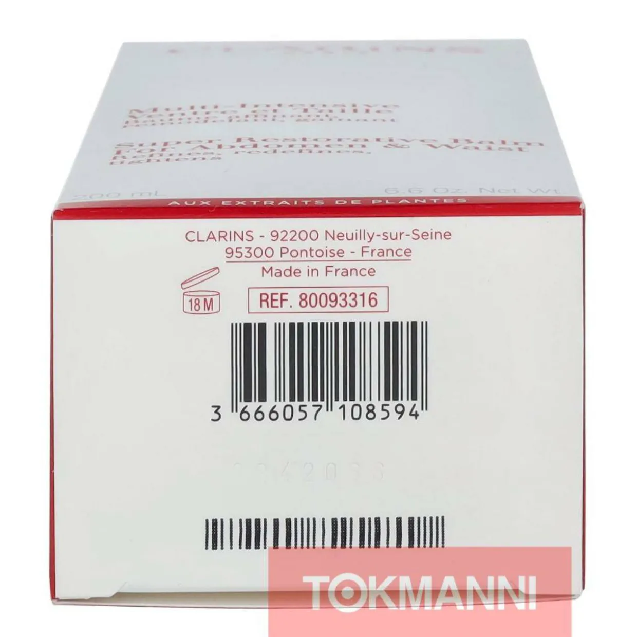 Vartalovoide, Clarins 200 ml Multi-Intensive Super Restorative