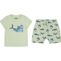 Vauvan shortsisetti Peuhu Wave+Planet Hait