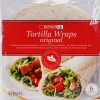 Vehnätortilla SPAR 6 kpl 370 g Tortilla Wraps Large