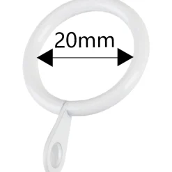 Verhorengas Kotikulta 10 kpl 19/26 mm Cafe valkoinen