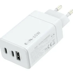 Verkkovirtalaturi Mobia 2 x USB-C + 1 x USB-A