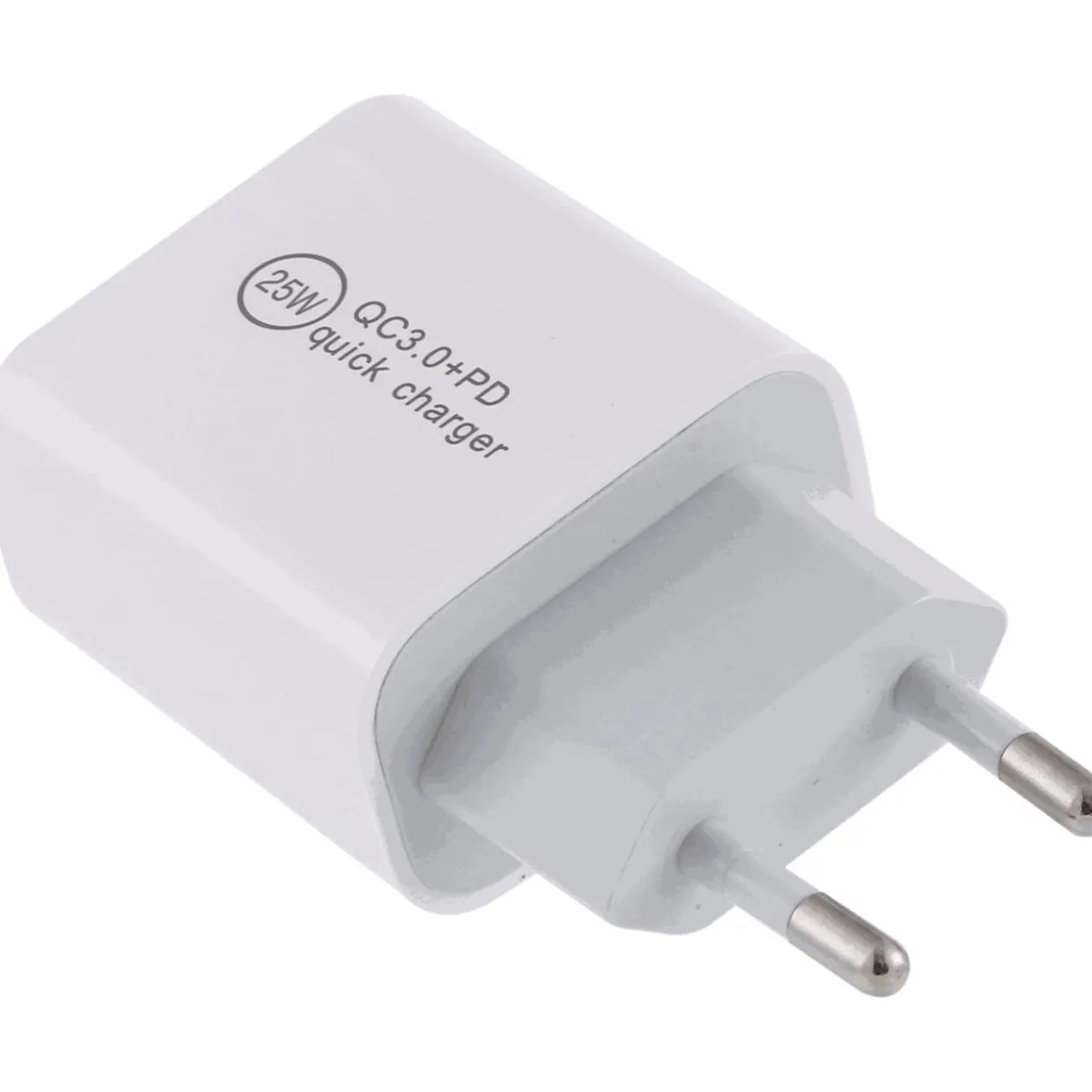 Verkkovirtalaturi Mobia USB-C PD 25 W + USB QC 3,0