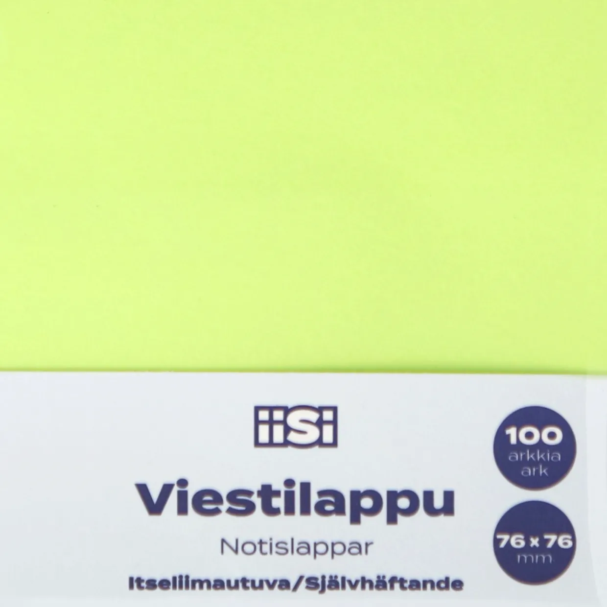 Viestilappu Iisi 100 arkkia