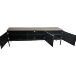Viihdetaso Tenstar 160 x 40 x 48 cm Siera musta