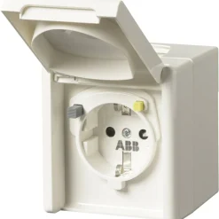 Vikavirtasuojapistorasia ABB Kosti IP44 3120EUGKS-44.2P