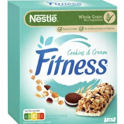 Viljapatukka Nestle Fitness 6 x 23,5 g Cookies & Creme