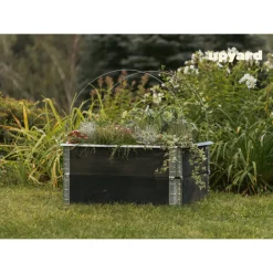 Viljelylaatikko Upyard Gardenbox 80x60 cm, musta