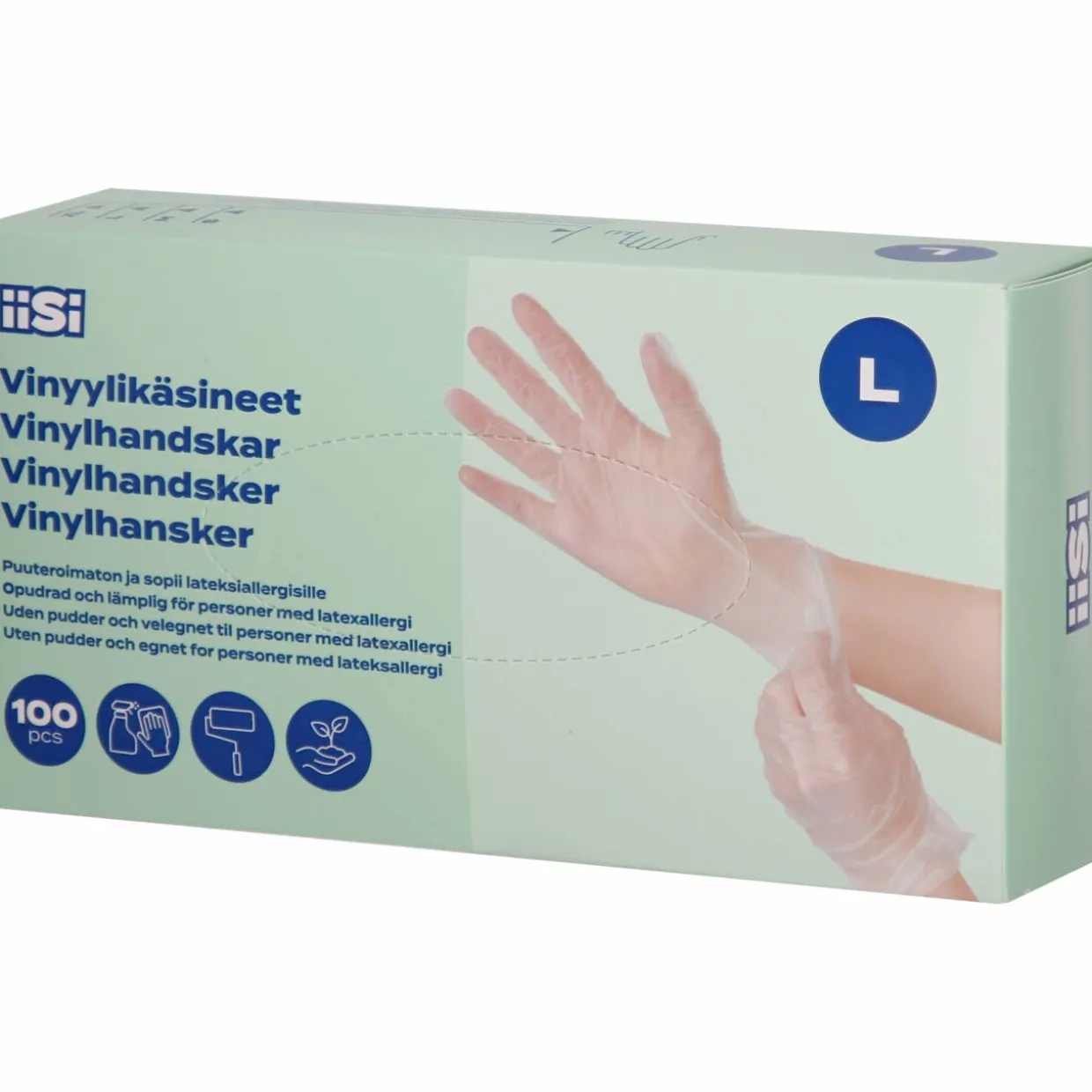 Vinyylikäsine Iisi 100 kpl
