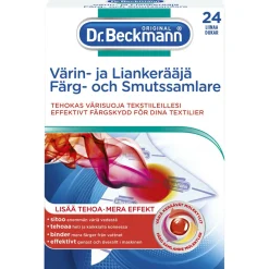 Värin- ja liankerääjäliina Dr Beckmann 24 kpl Mikrokuitu