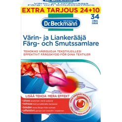 Värin- ja liankerääjäliina Dr. Beckmann 24+10 kpl