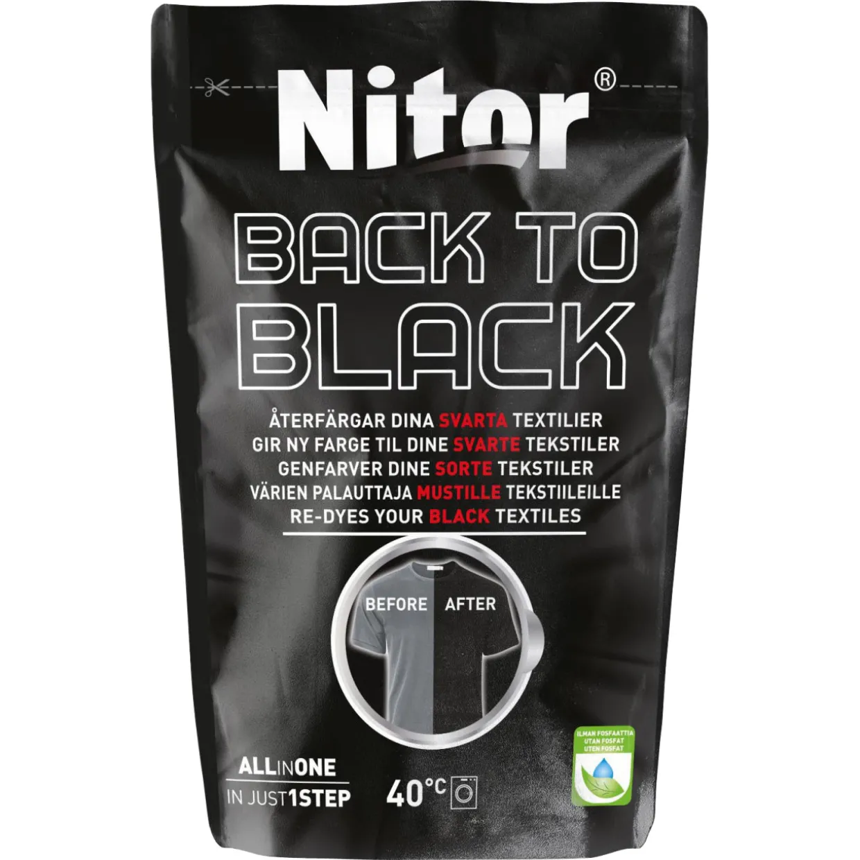 Värinpalauttaja 400 g Back to Black