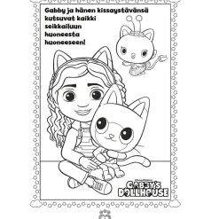 Värityskirja Gabbyn nukketalo