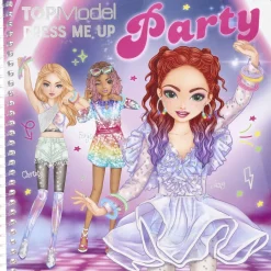 Värityskirja TOPModel Dress Me Up Party