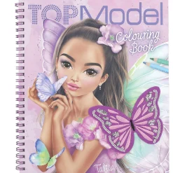 Värityskirja TOPModel Fairy Love paljeteilla