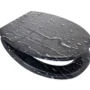 WC-istuin Duschy Water Black