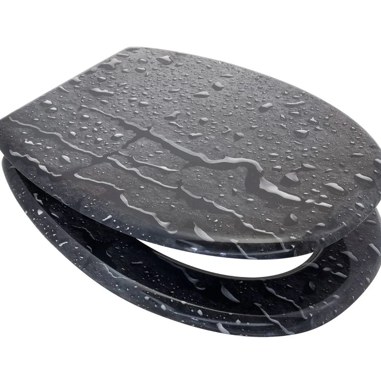WC-istuin Duschy Water Black
