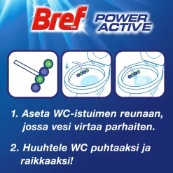 Wc-raikastin Bref 50 g Power Active Pine