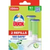 WC-raikastin Duck 2 x 36 ml täyttöpakkaus Fresh Discs Lime zest