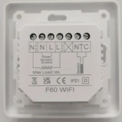 Yhdistelmätermostaatti DunWore F60 WiFi