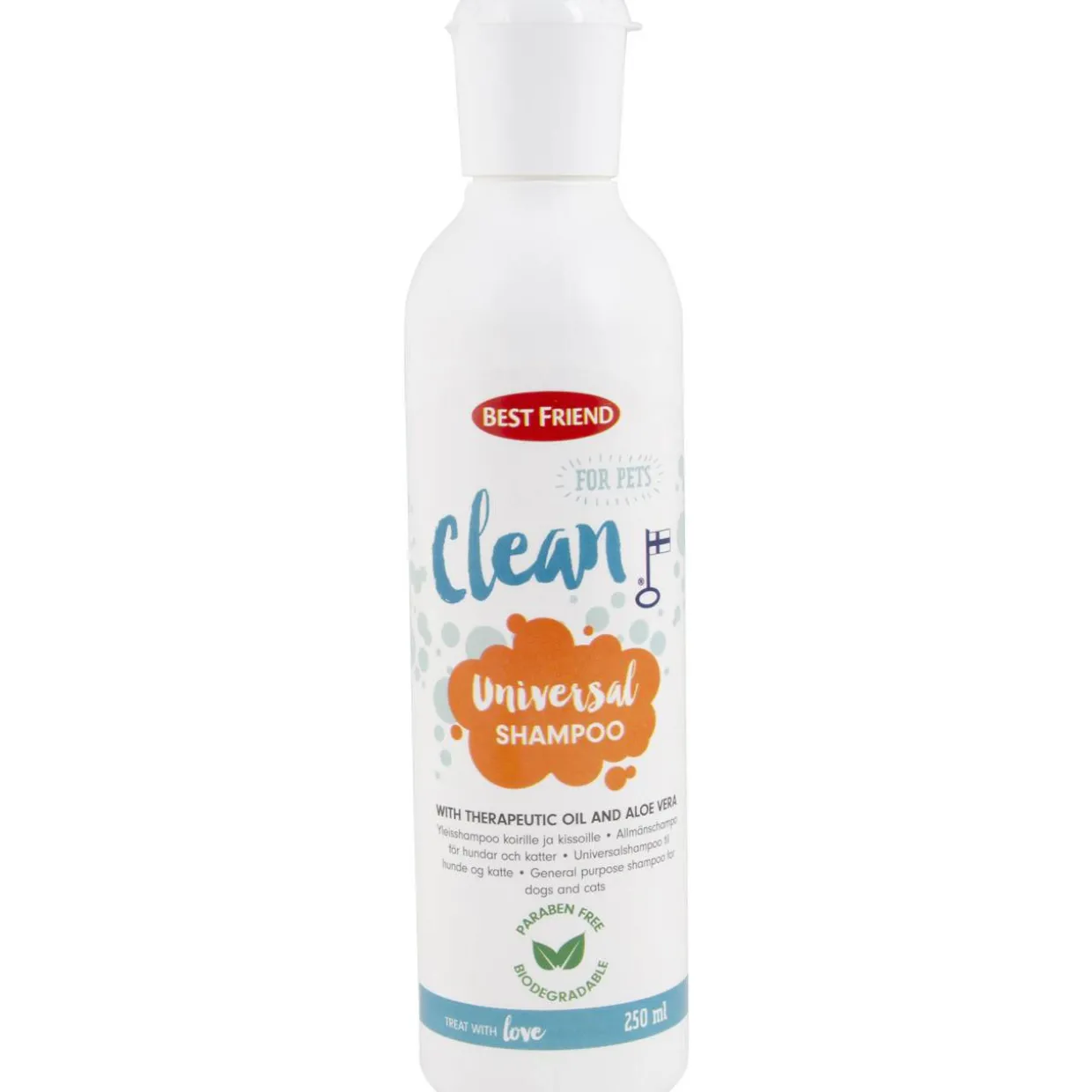 Yleishampoo 250 ml Clean