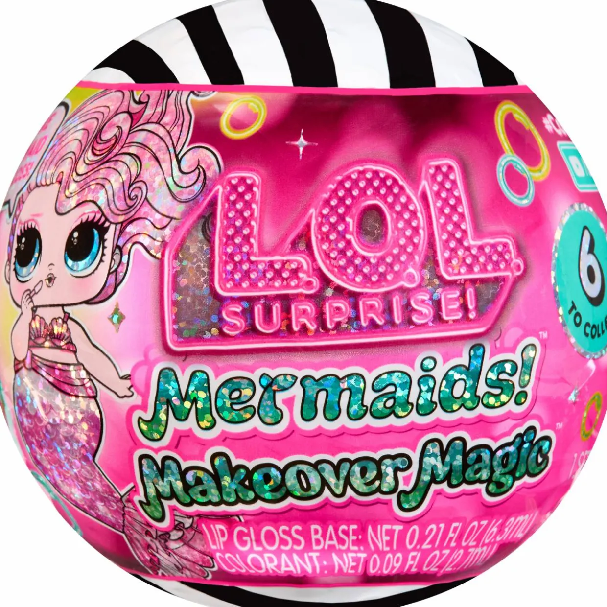 Yllätysnukke L.O.L. Mermaids! Makeover Magic