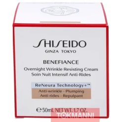 Yövoide, Shiseido 50 ml Benefiance Overnight Wrinkle Resisting Cream