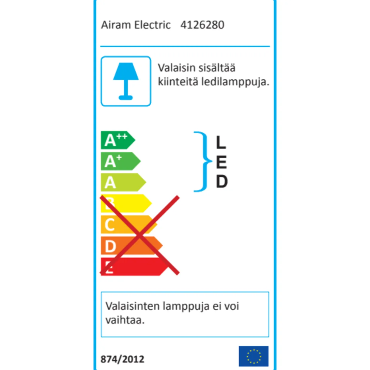 Zeo Duo 280 plafondi valkoinen